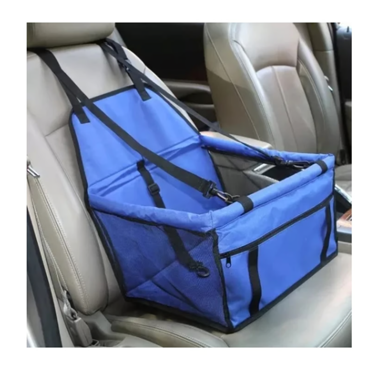 Asiento seguridad ajustable al carro, proteccion para tu peludo