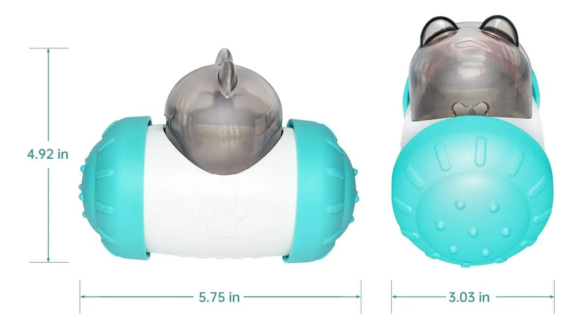 Alimentador inteligente de goma para entrenamiento y juego canino