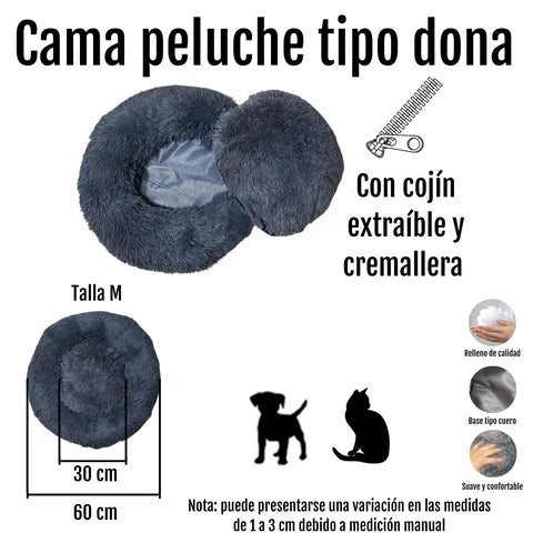 Relleno interno viscoelástico visible a través de apertura de la funda