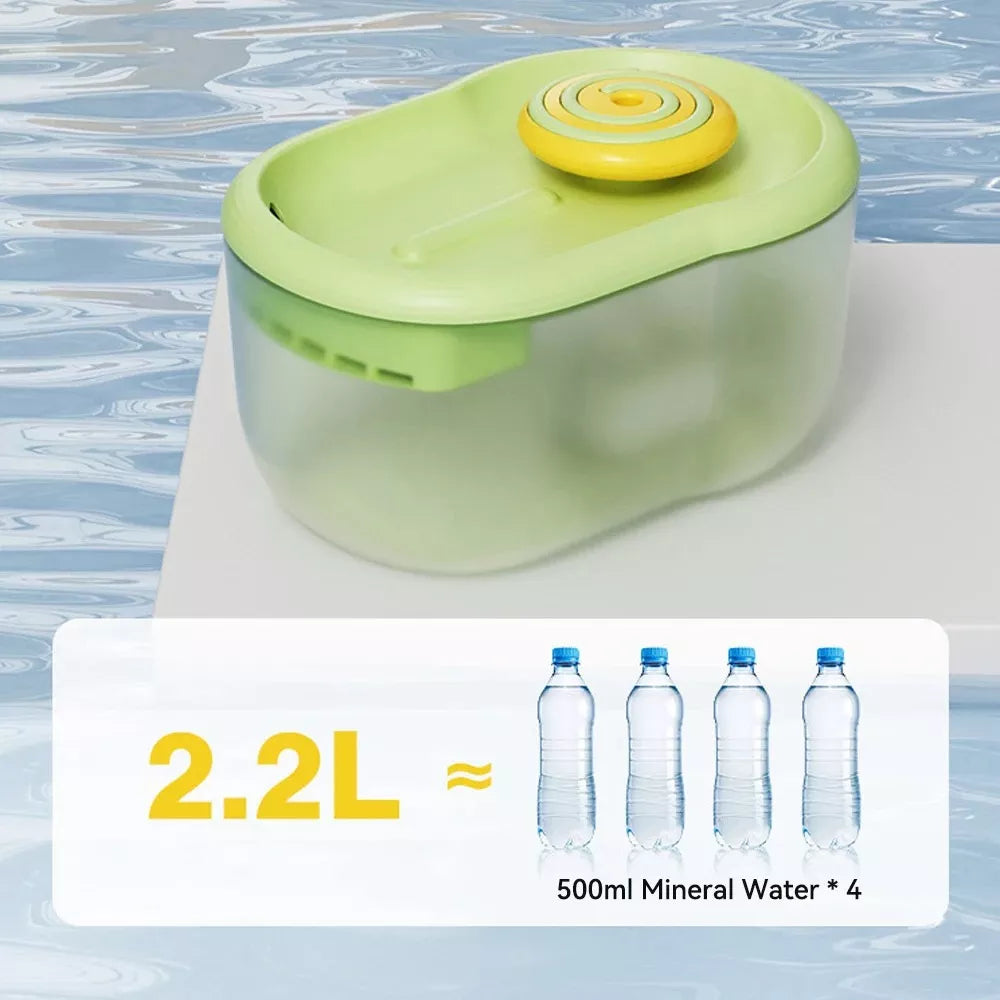 fuente de agua natural para mantener hidratadas a los gatos y perros