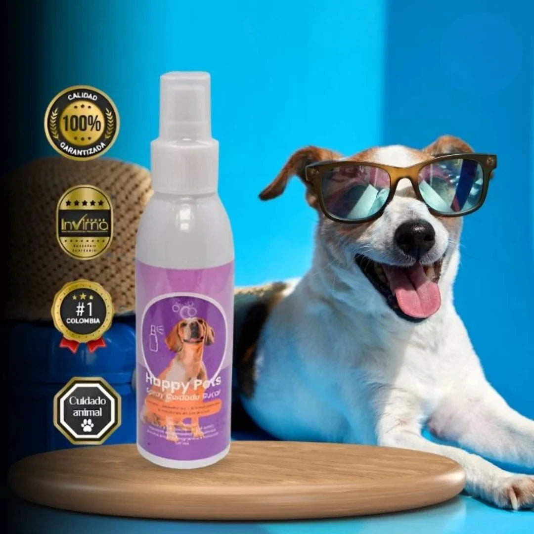 Spray dental para mascotas con fórmula segura y natural