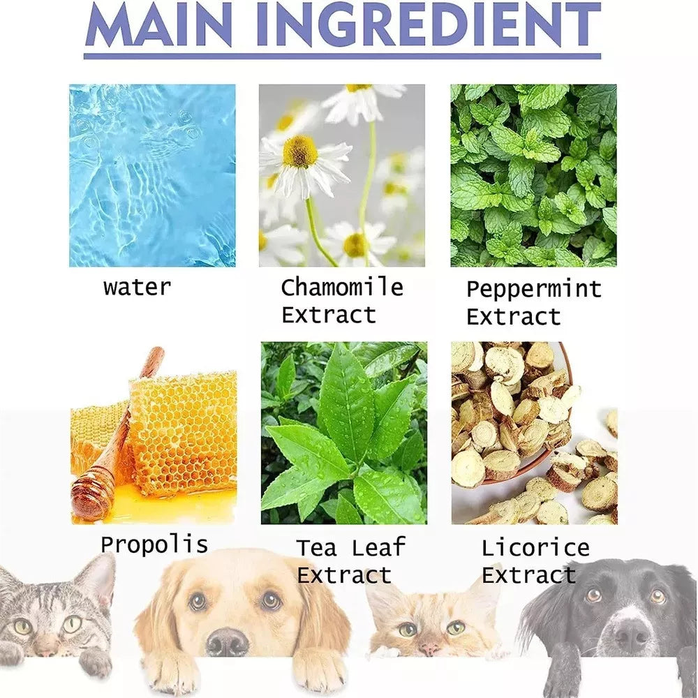 Ingredientes naturales de HappyPets para perros y gatos