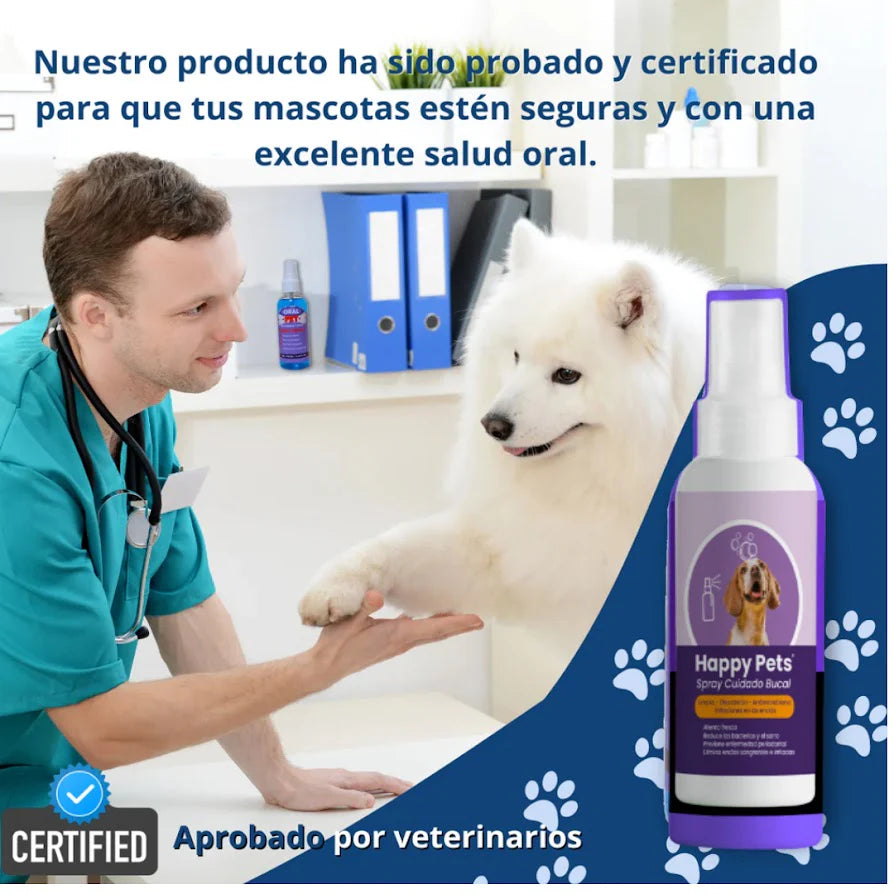 producto de cuidado dental para mascotas recomendado por veterinarios