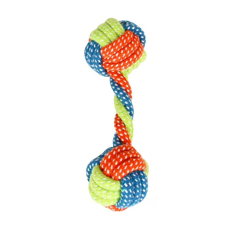 juguete interactivo con forma de hueso para perros
