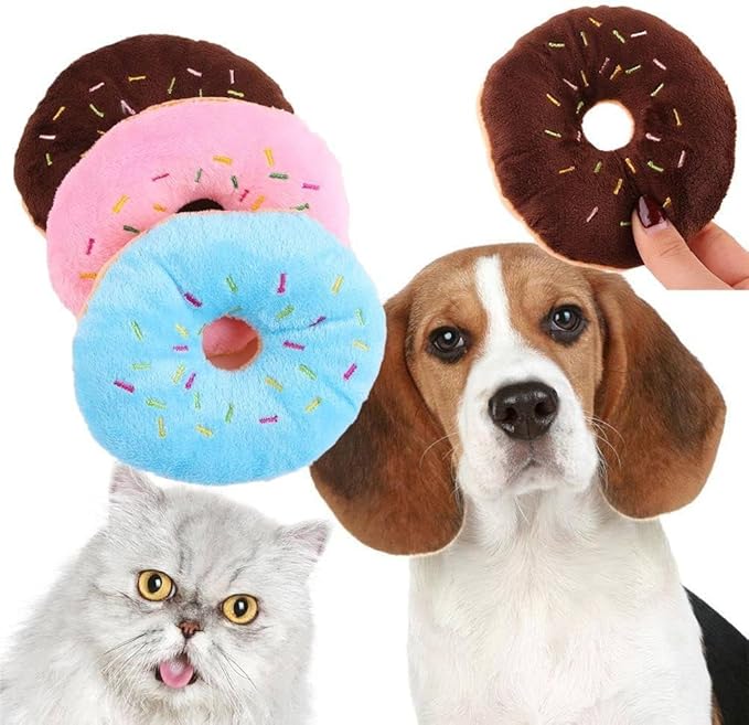 Juguete peluche, con sonido chillon, para perros y gatos