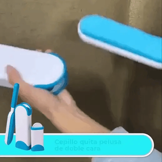 Cepillo removedor de pelos y pelusa
