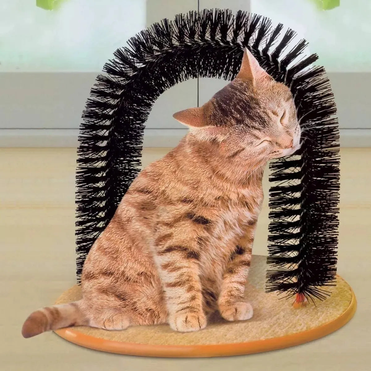 Arco Masajeador Y De Autoaseo Para Gatos