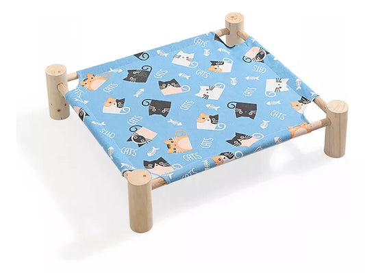 cama tipo hamaca para perros