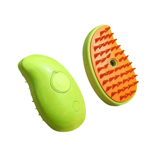 Cepillo Vaporizador para mascotas, cerdas suaves